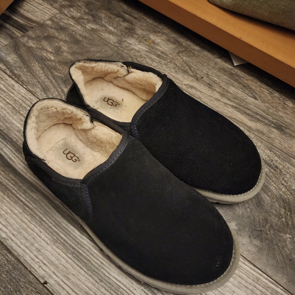 UGG Black Slip-On Loafers